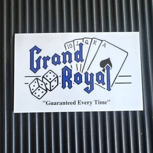 Beastie Boys sticker Grand Royal Fugazi Cro Mags Zorlac NYHC Bad Brains Wu Tang - Picture 1 of 2