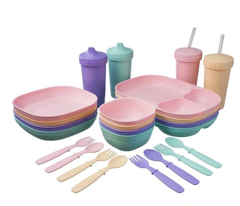 ¡NUEVO! ¡JUEGO DE VAJILLA DE 28 PIEZAS MIGHTY MOE BABY & TODDLR! ¡RESISTENTE A ROTURAS! VARIEDAD Foto 1 de 1