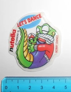 ADESIVO STICKER VINTAGE FERRERO KINDER SORPRESINE FRIGO SERIE SPUGNOSELLI BOBBY - Imagen 1 de 1
