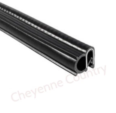 Universal Quality Weather Stripping Door Replacement Gasket Black Select size 2 - Image 1 of 4