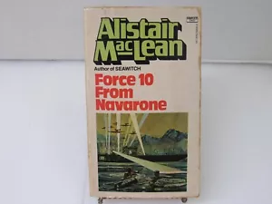 Force 10 From Navarone Alistair MacLean Fawcett Crest Paperback Book 1969 - Imagen 1 de 16