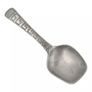 Antica chiave greca souvenir cucchiaio monogramma K posate metallo da collezione - Foto 1 di 5
