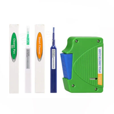 3 in1 Fiber clean Tool SC FC LC ST Fiber Cleaning Box /core 1.25/2.5mm Clean Pen - Image 1 of 4