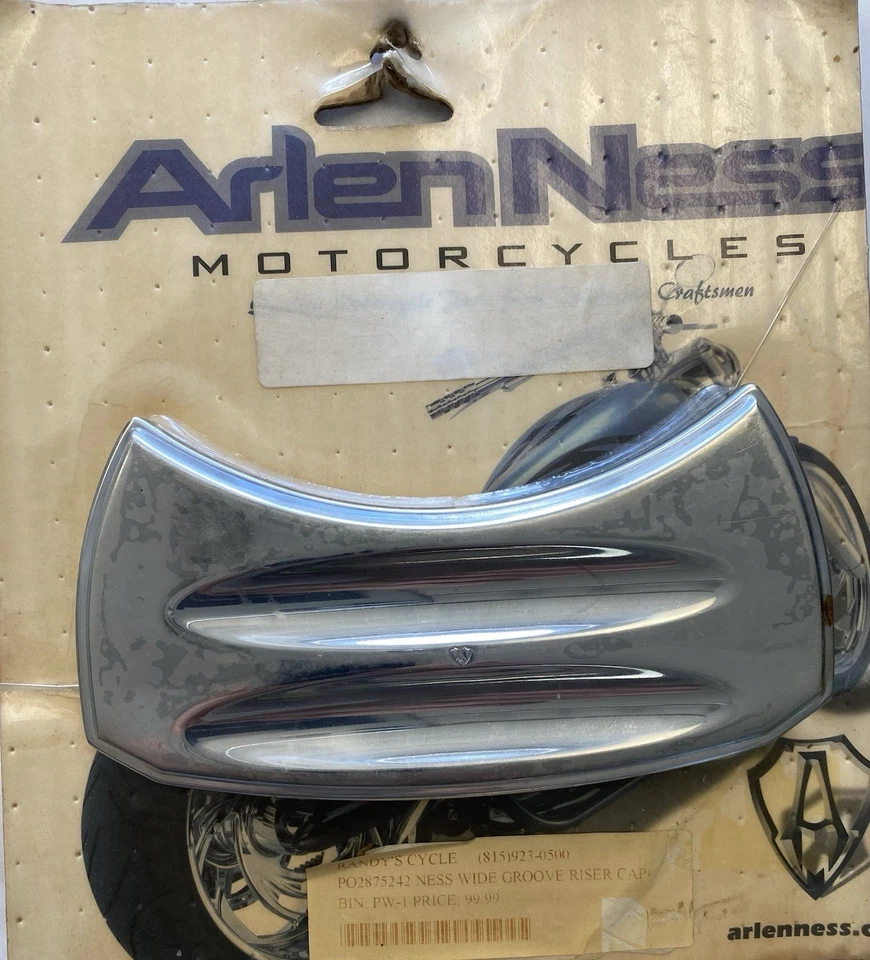 Nuevo kit de tapa elevadora de ranura ancha cromada Arlen Ness P2875242 - para Victory 99-01 Foto 1 de 1