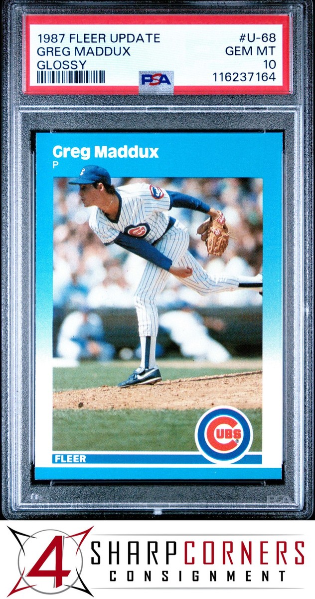 スポーツ選手 87 fleer update greg maddux rc!.! Fleer Greg Maddux