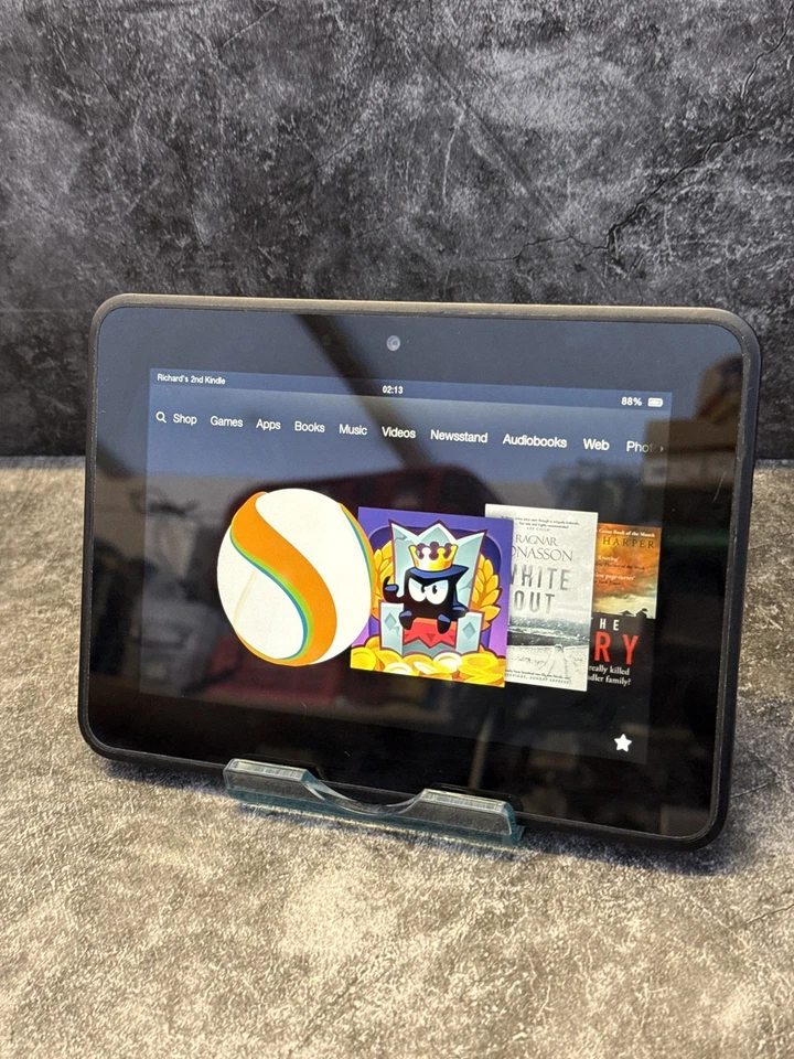 Amazon Kindle Fire HD 7" 2nd Generation X43Z60 Black Used - Image 1 of 4