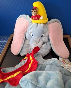 NUEVO CON ETIQUETAS Halloween Disney DUMBO El Elefante Peluche Disfraz De Lujo 6/12 Mo - Imagen 1 de 8