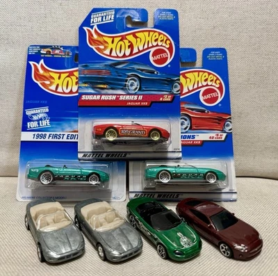 🔥Hot Wheels & Matchbox Jaguar XK8~Premiere Collection~B-Day 5-Pack~Set of 7 - Image 1 of 4