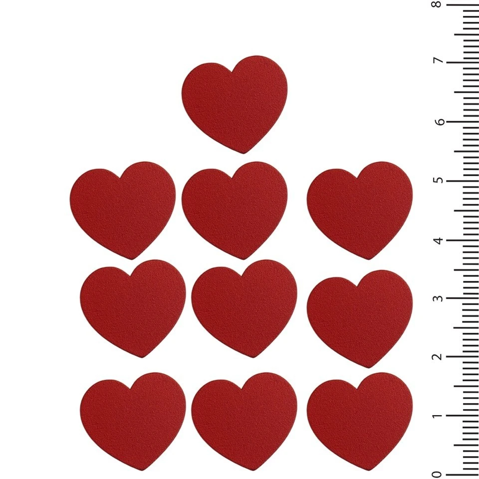 Wooden Board Game Resource Token: Heart Token x10 - Image 1 of 1