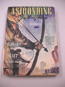 "ASTOUNDING SF" 12/45 SEHR GUTER ZUSTAND! ASIMOV ROMAN, PADGETT NOVELET, ATOMBOMBENARTIKEL! - Bild 1 von 9