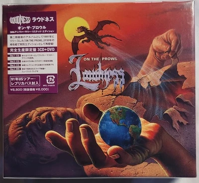 Loudness On The Prowl New 3 CD + DVD Box Set Japan Hard Rock - Image 1 of 2