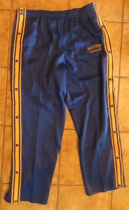 Vintage Polo Sport Ralph Lauren Pants Mens Large Tear Away Yellow side Ribbon XL - Picture 1 of 8