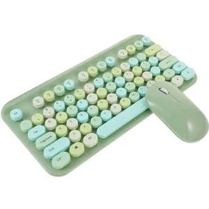 Tastatur- -Set Kabellose Multimedia-Tastatur Drahtlose Tastaturmaus - Bild 1 von 12
