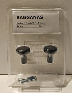 IKEA Bagganäs Möbelknöpfe Schwarz Neu OVP Unbenutzt!!! - Bild 1 von 2