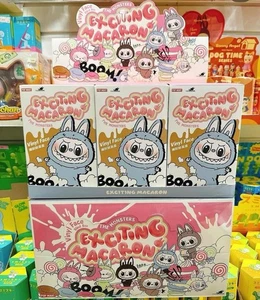 THE MONSTERS - Exciting Macaron Vinyl Face Blind Box SIZE Labubu V1 - Picture 1 of 4