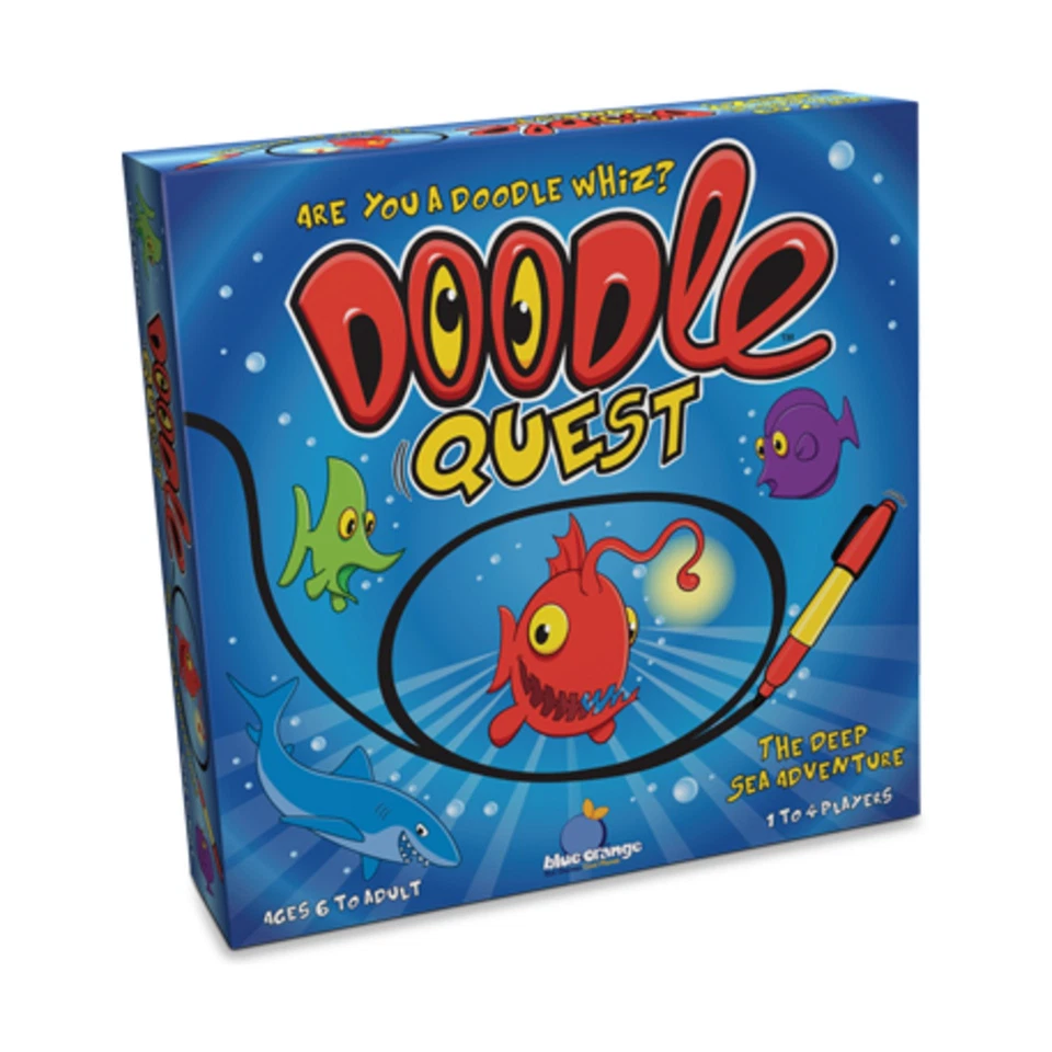 Blue Orange Boardgame Doodle Quest Box VG+ - Image 1 of 1