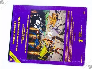 QUEEN OF THE DEMONWEB PITS ADVANCED DUNGEONS & DRAGONS AD&D 1980 TSR Q1 9035 - Picture 1 of 1