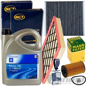 KIT TAGLIANDO + GM OPEL DEXOS 1 GEN 3 5W30 per OPEL ASTRA J CASCADA ZAFIRA C - Foto 1 di 8
