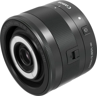 Canon EF-M 28 мм f/3.5 макро STM (Япония импорт-без гарантии) - Изображение 1 из 4
