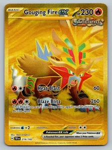 Gouging Fire ex 214/162 Temporal Forces Hyper Rare NM - Picture 1 of 2