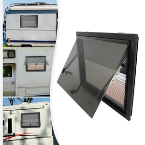 Casa rodante 600x450 mm caravana cámper furgoneta ventana empujada RV ventana con pantalla de ventana EE. UU. - Imagen 1 de 16