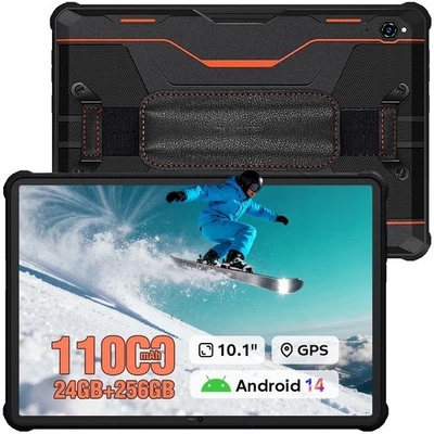 OUKITEL RT9 Outdoor Tablet-24GB+256GB (1TB TF) 11000mAh 5G WiFi/Face ID/OTG/GPS - Bild 1 von 4