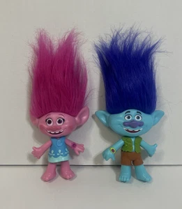 Dreamworks Trolls World Tour - Talking Singing Poppy & Branch 2019 Hasbro Dolls - Picture 1 of 4