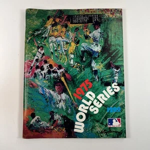 Cincinnati Reds 1975 World Series Program vs. Boston Red Sox - Nice Shape! - Picture 1 of 10