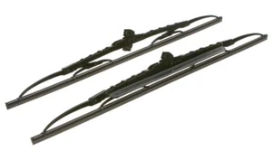BMW E85 E86 Z4 FRONT WINDSHIELD WIPER BLADE SET NEW BOSCH OEM - Picture 1 of 1