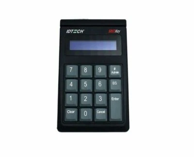 ID Tech SREDKey Key Pad With MagStripe Reader USB Black IDSK-535833TEB  - Image 1 of 3