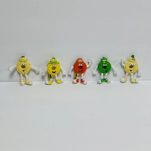 Vintage 1992 Life Savers Set Of 5 Bendable Bendy Toy Figures PVC Nabisco - Picture 1 of 13