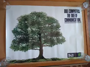 ITHistory (1980s) POSTER BULL COMPUTERS The Tree Of Communication - Picture 1 of 1