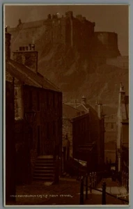 Postcard Edinburgh Castle From Vennel Scotland Unused Judges Ltd Vintage - Picture 1 of 2
