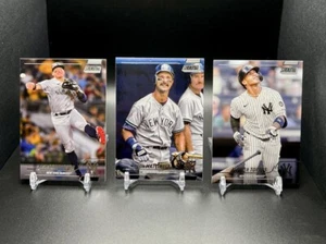 Lot (3) 2022 Stadium Club DON MATTINGLY TORRES DONALDSON NEW YORK YANKEES - Picture 1 of 2