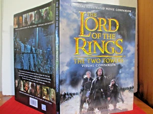 LORD OF THE RINGS THE TWO TOWERS movie companion HCDJ Jude Fisher - Picture 1 of 11
