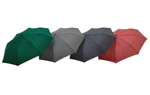 Shelta Compact Folding Rain Sun Umbrella -3726 Manual Mini Maxi Spot Print   - Picture 1 of 22