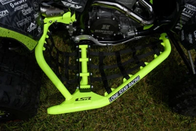 Lonestar LSR DC-Pro Nerf Bars with Built In Heel Guards Black Yamaha YFZ450R - Image 1 of 4