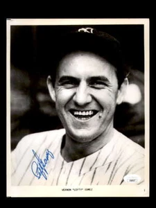 Lefty Gomez JSA Cert Signed 8x10 Photo Vintage Autograph New York Yankees - Picture 1 of 3
