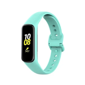 Cinturino orologio in silicone morbido durevole per Samsung Galaxy Fit2 SM-R220 - Foto 1 di 26