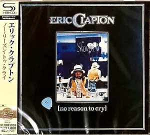 Eric Clapton SEALED BRAND NEW CD(SHMCD) "No Reason To Cry" Bonus Track Japan OBI - Picture 1 of 2