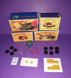 Matchbox Lesney 13 Breakdown Lorry Tow Truck Reproduction Spare Part Choose List - Picture 1 of 20