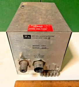 Fuente de alimentación de alta tensión Bertan Associates modelo 1280 - Imagen 1 de 4