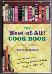 Vintage Recipes BEST-OF-ALL COOKBOOK Brobeck Florence - Foto 1 di 4