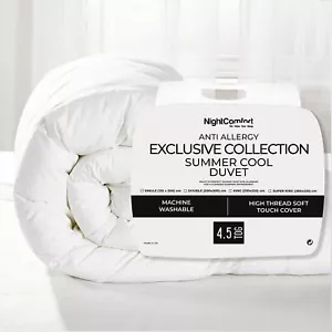 NightComfort Exclusive Collection 4.5 TOG Bettdecke - Sommer coole Mikrofaserdecke - Bild 1 von 5