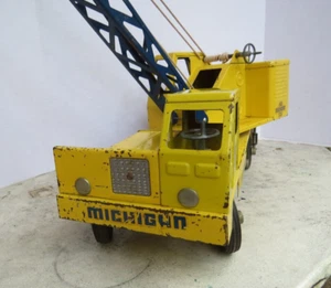 Vintage NYLINT Pressed Steel Michigan Crane T-24 Clark Equipment - Picture 1 of 20