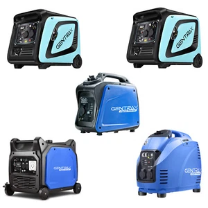 Gentrax 6.6KW 4.2KW 2.5KW 1.2KW Inverter Generator Pure Sine Wave Petrol Camping - Picture 1 of 61