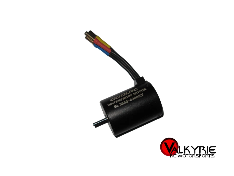 RC GoolRC Brushed Sensorless Motor 3650 - 4300 KV Black (1) Used - Image 1 of 1