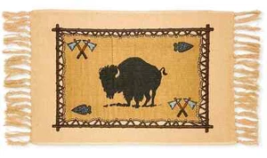 Set 6 Tappetini Buffalo Southwest - Nuovi - Foto 1 di 1