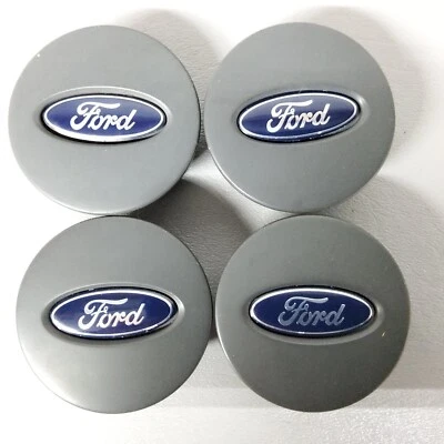01-07 Ford Escape Charcoal Gray Wheel Center Caps 2LBJ-1A096-BA SET OF 4 - Image 1 of 4