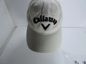 Callaway baseball  hat White and dark blue embroidery by Callaway adjustable - Picture 1 of 6